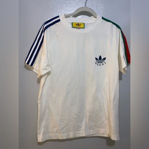 GUCCI X ADIDAS 
2022 Graphic Print T-Shirt size large
